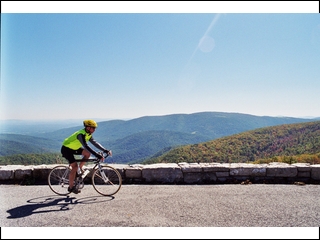 Jim on Skyline Drive