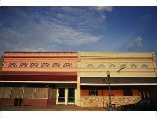 #9: Facades on Broadway, Cottonwood Falls, Kansas