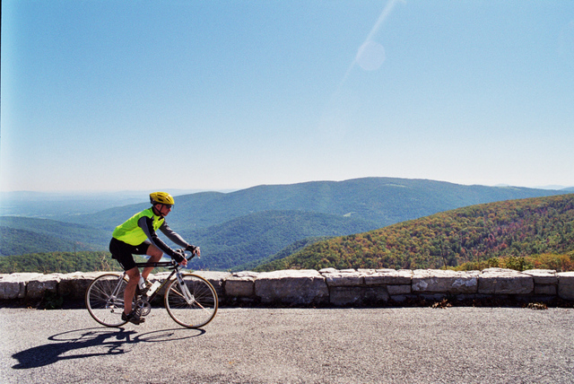 Jim on Skyline Drive