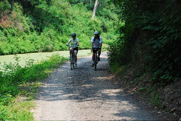 #4 Cyclists on C&amp;O Canal
